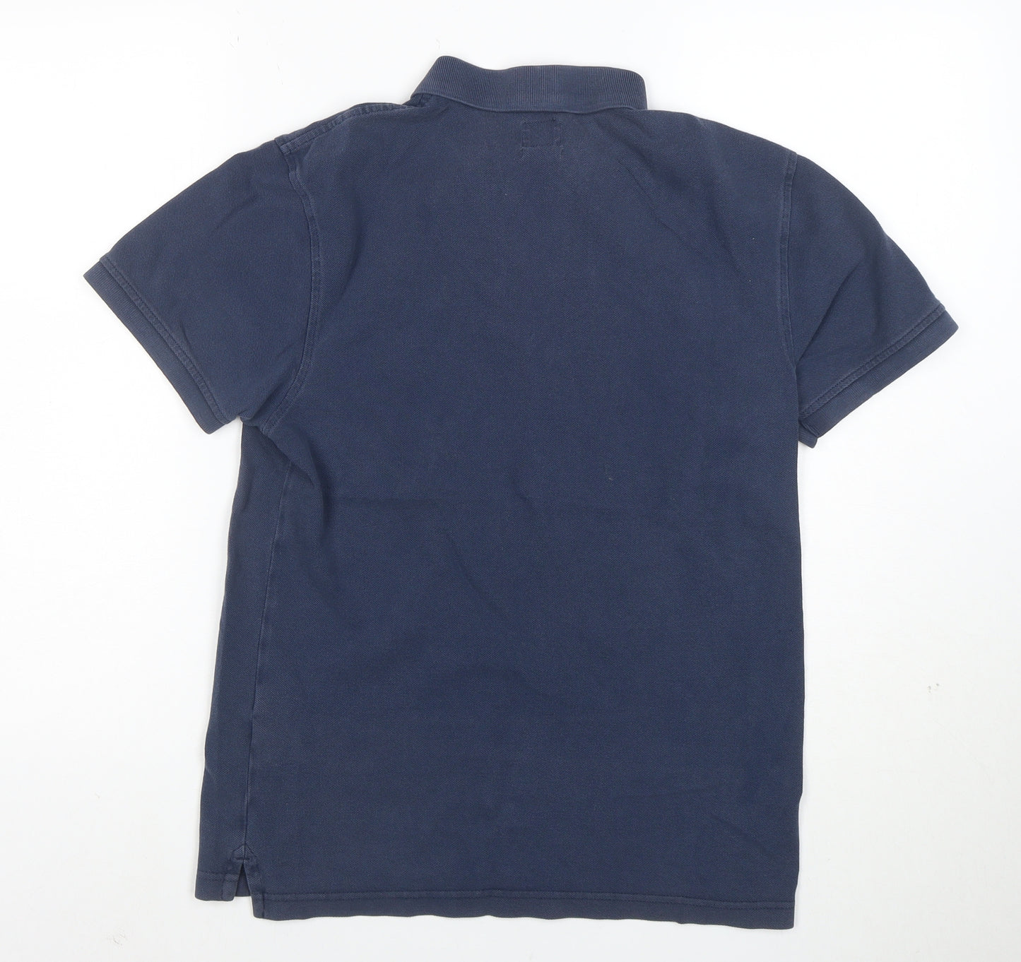 Levi's Men's Navy Blue Classic Cotton Short Sleeve Polo Shirt S