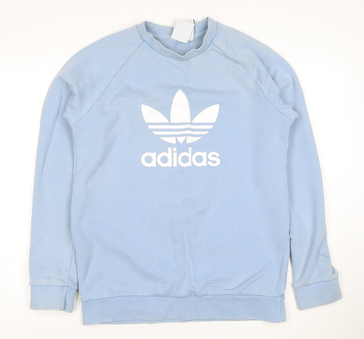Adidas Men’s Blue XS Crew Neck Pullover Sweatshirt