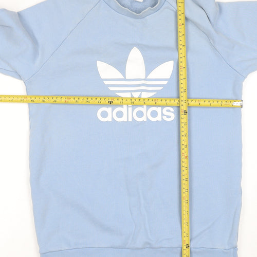 Adidas Men’s Blue XS Crew Neck Pullover Sweatshirt