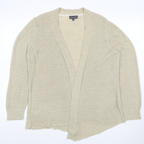 Marks and Spencer Per Una Women's Beige Size 18 Knit Cardigan