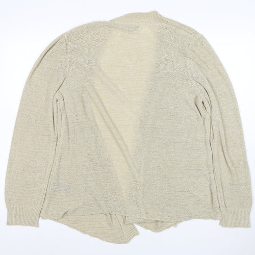 Marks and Spencer Per Una Women's Beige Size 18 Knit Cardigan