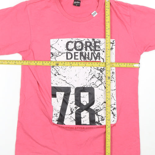Action Women’s Pink Graphic Core Denim 78 T-Shirt M