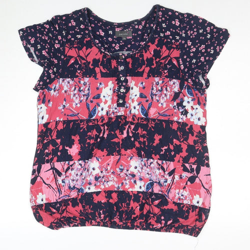Marks and Spencer Per Una Women's Multicoloured Floral Tunic Blouse Size 18