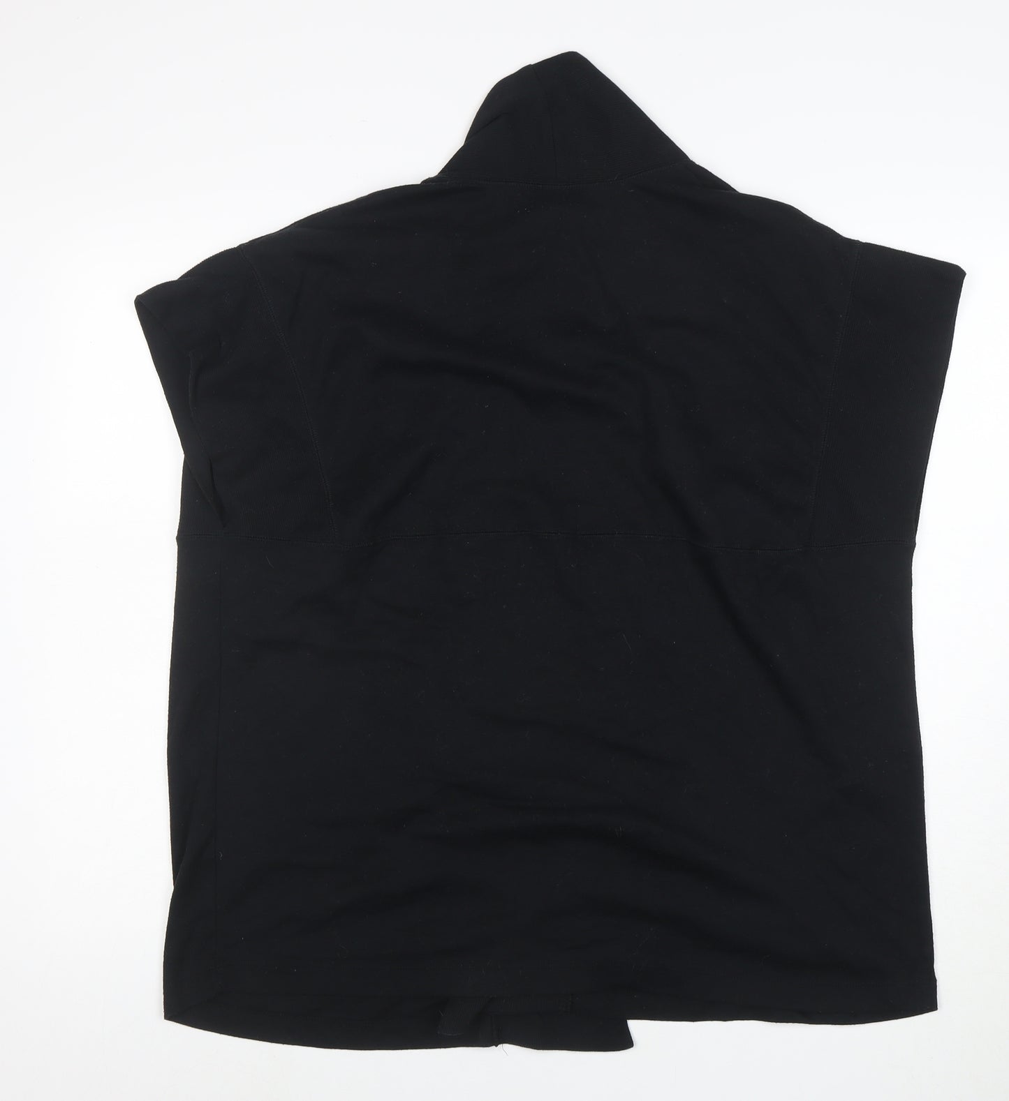 Marks & Spencer Women's Black Size 16 Sleeveless Cardigan Knit