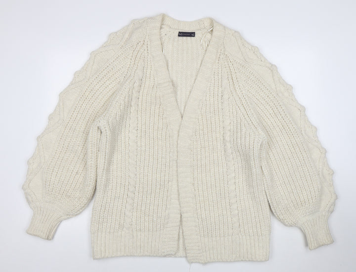 Marks and Spencer Women’s Ivory Chunky-Knit Cardigan M