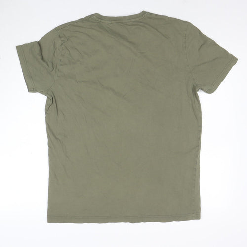 Penguin by Munsingwear Men's Green 2XL Graphic Cotton T-Shirt