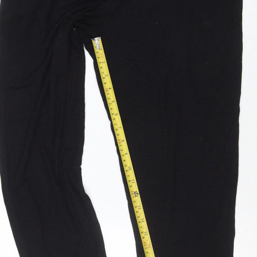 Next Women’s Black Petite Size 12 Jogger Style Trousers Lyocell Blend