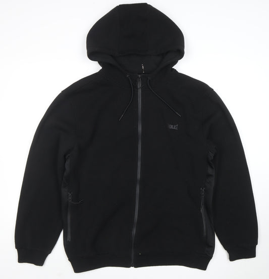 Everlast Men's Black Full Zip Hoodie XL Sports Fleece