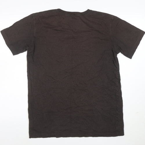 Columbia Men's Brown Graphic Outdoor T-Shirt Size L Cotton