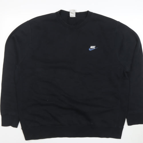Nike Men's Black XL Pullover Crew Neck Sweatshirt