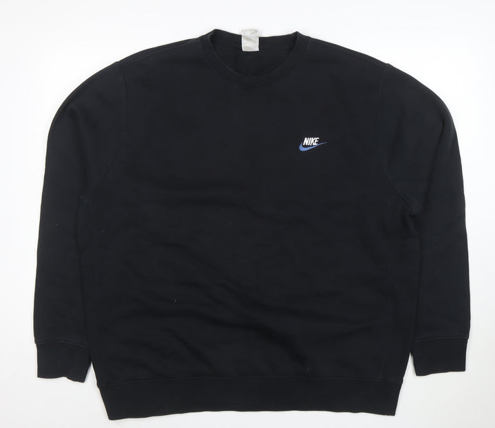 Nike Men's Black XL Pullover Crew Neck Sweatshirt