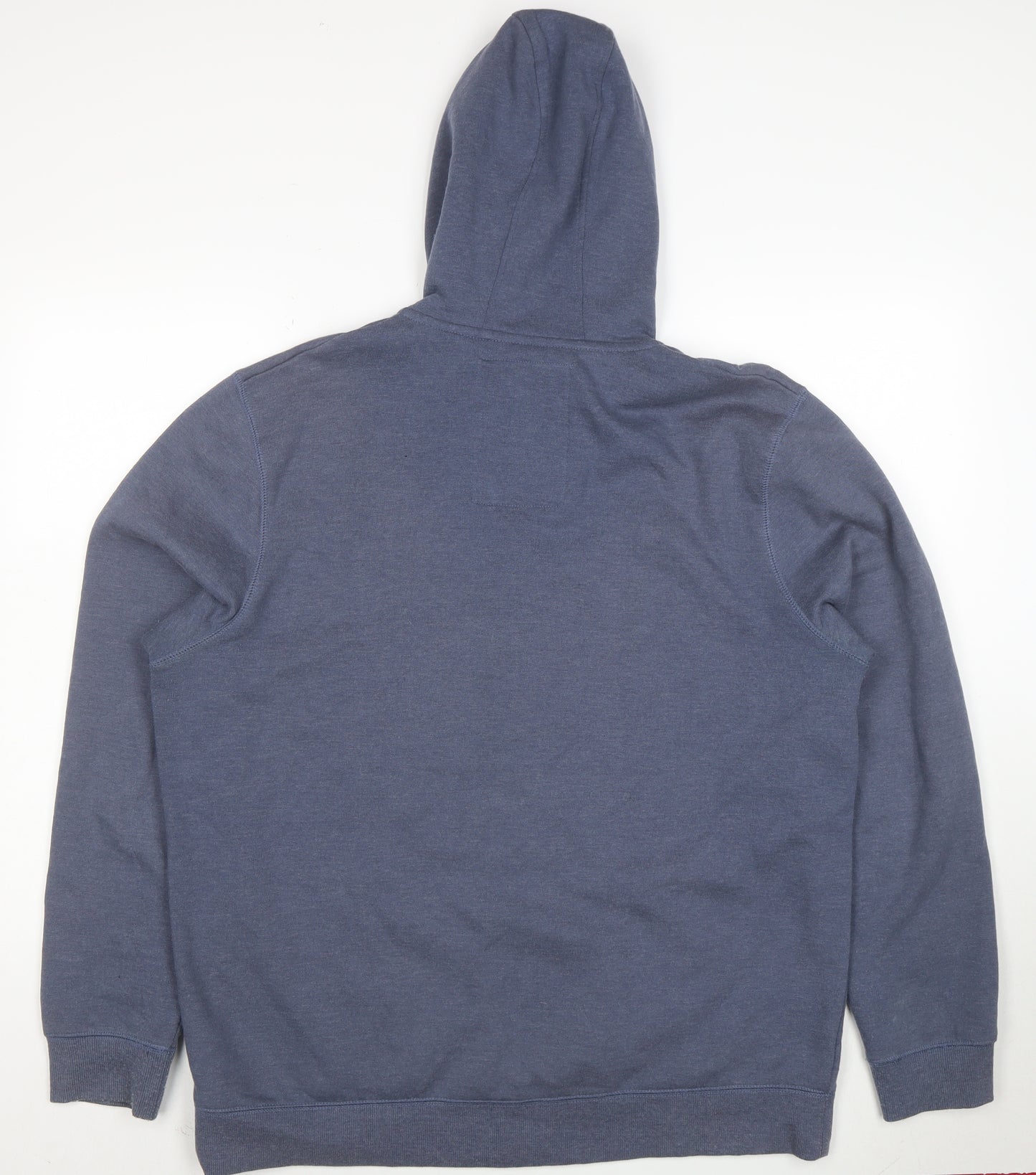 Brooklyn & Fox Men’s Blue Full Zip Hoodie XL Graphic Print