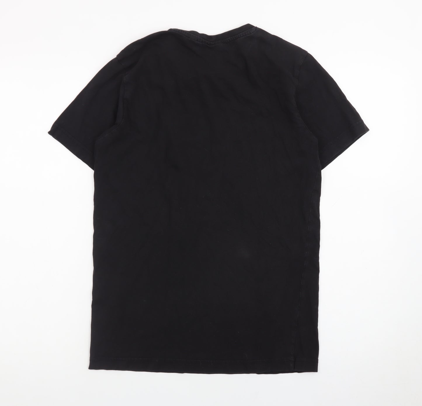NICCE Mens Black Crew Neck Short Sleeve T-Shirt XS