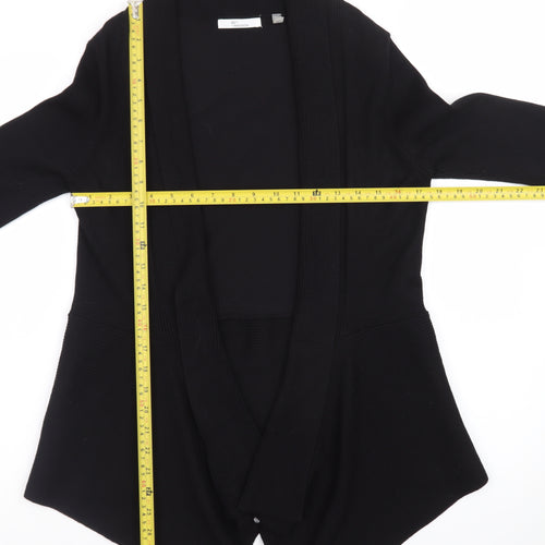 89th + Madison Women's Black Long Sleeve Knit Cardigan L