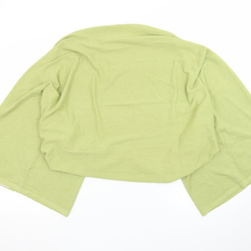 My Story Women Green Shrug Cashmere Blend One Size Lightweight