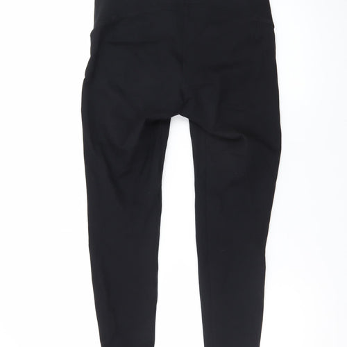 Marks and Spencer Womens Black Size 10 Ankle Leggings