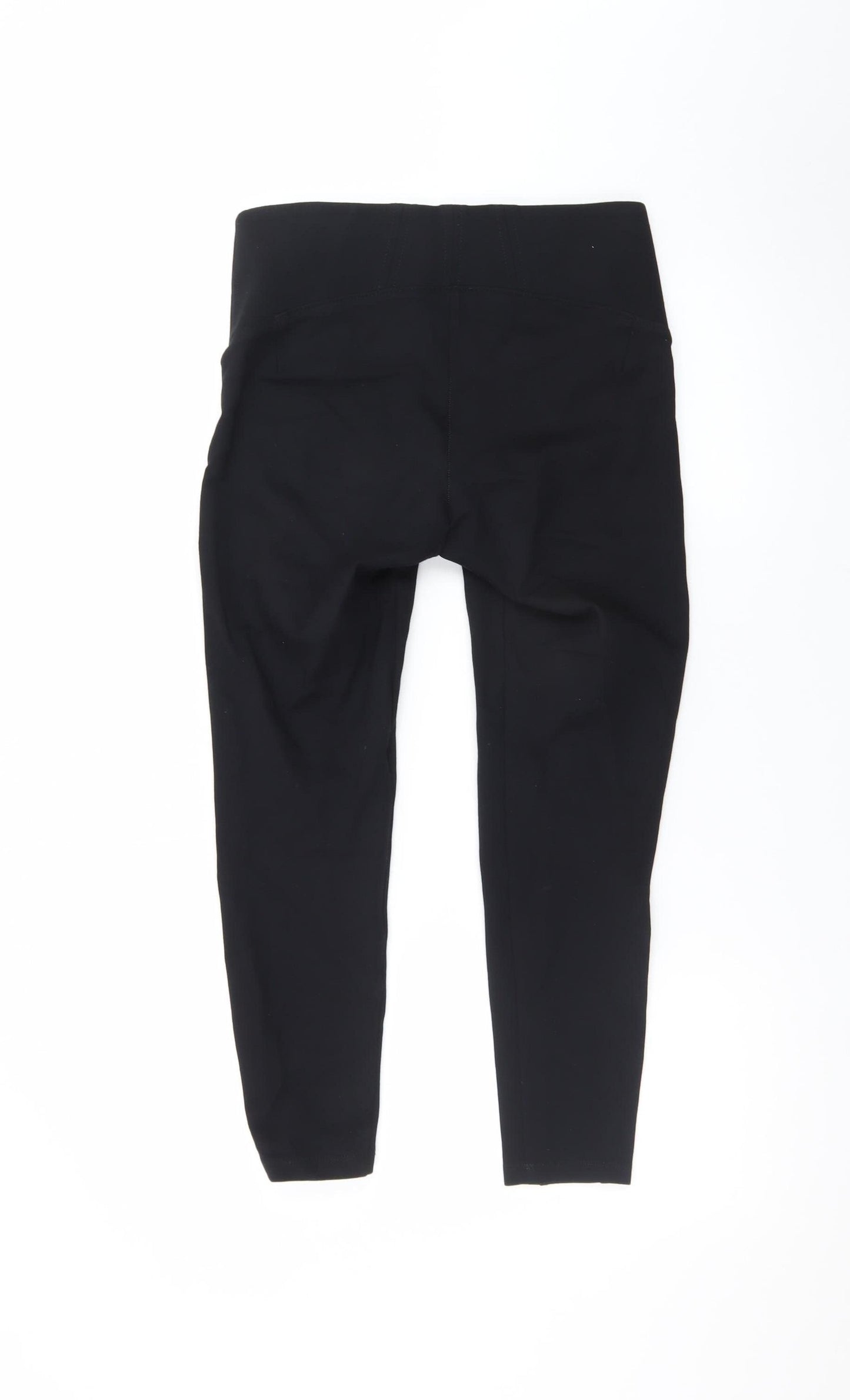 Marks and Spencer Womens Black Size 10 Ankle Leggings