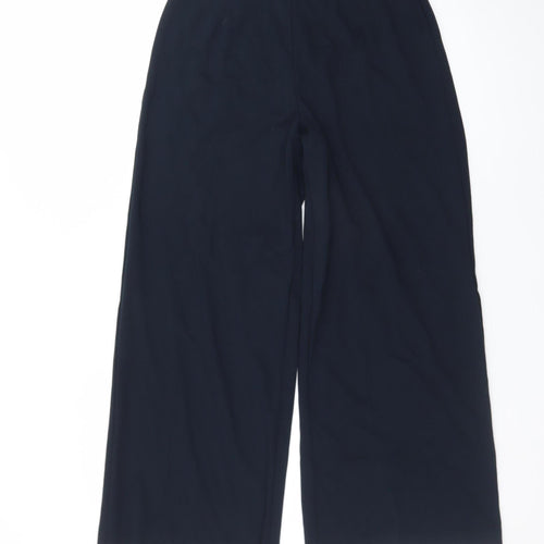Marks and Spencer Women’s Black Wide-Leg Stretch Trousers Size 10