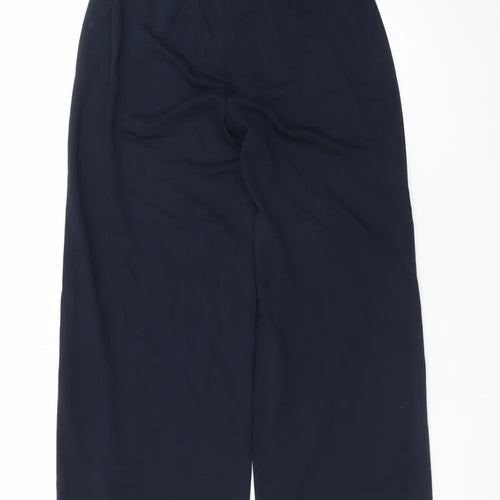Marks and Spencer Women’s Black Wide-Leg Stretch Trousers Size 10