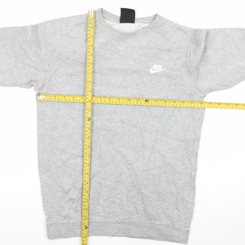 Nike Men's Grey XS Crew Neck Pullover Sweatshirt