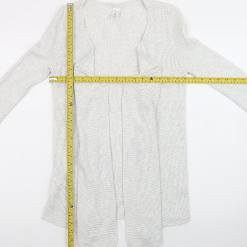 Gap Women’s Grey XS Lightweight Open Knit Cardigan