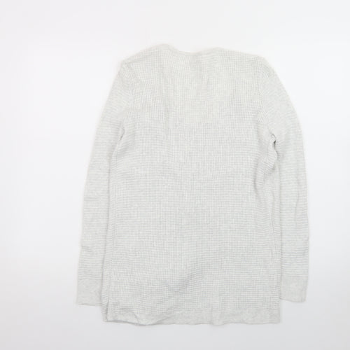Gap Women’s Grey XS Lightweight Open Knit Cardigan