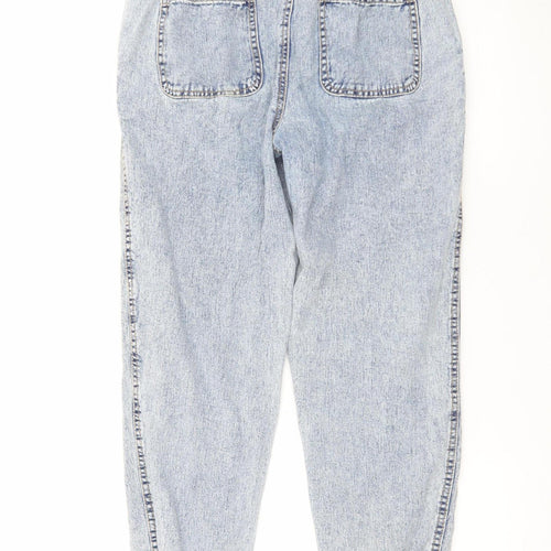 Tu Women's Blue Tapered Relaxed Fit Light Wash Jeans Size 10