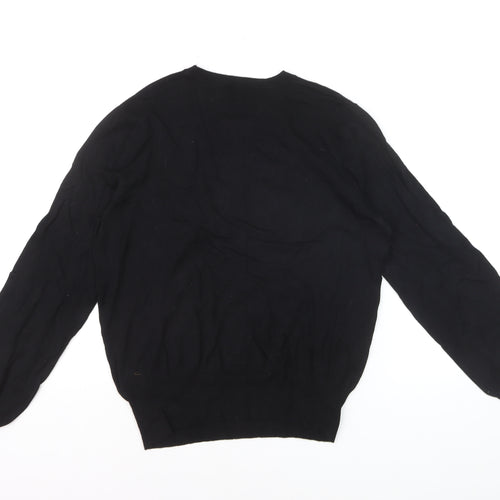 Lipsy Women’s Black Sequin Love Christmas Jumper Size 12
