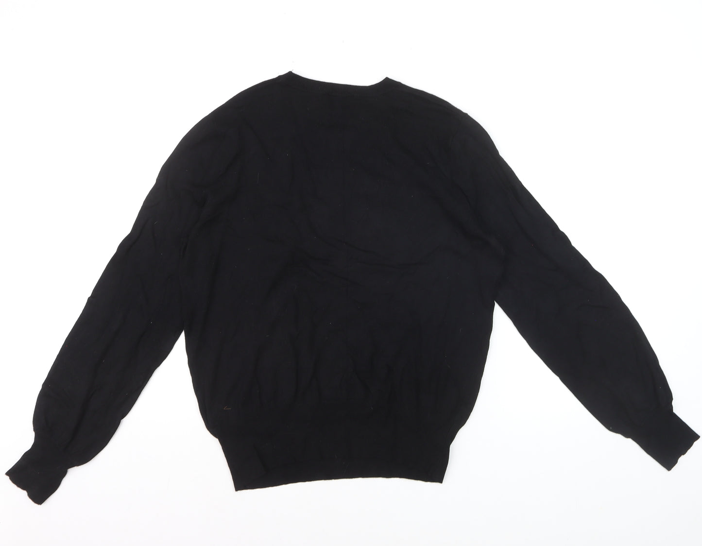 Lipsy Women’s Black Sequin Love Christmas Jumper Size 12