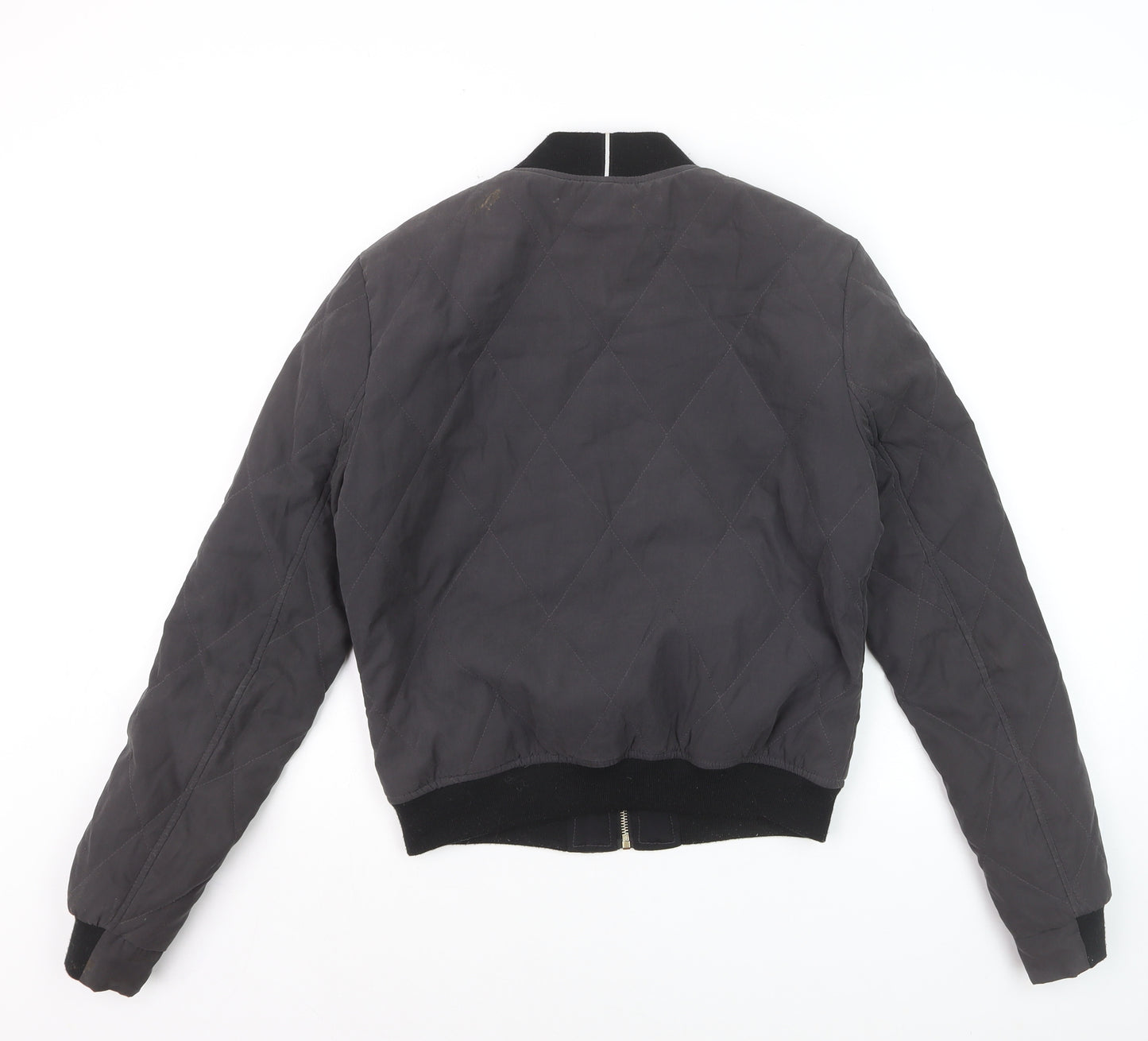 Superdry Women's Black Quilted Bomber Jacket XS