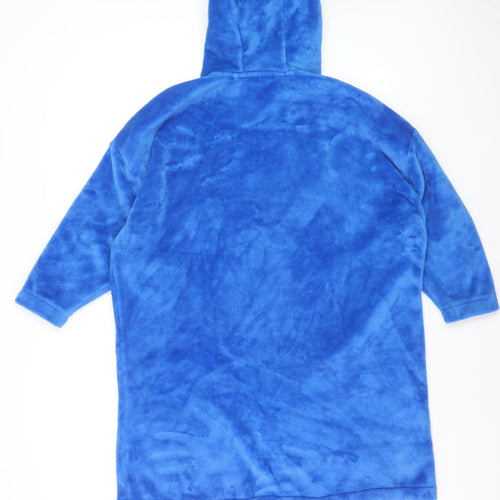 Sonic The Hedgehog Boys Blue Hooded Fleece Robe 7-10 Years