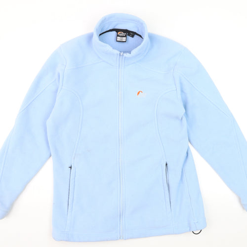Lowe Alpine Women’s Blue Full Zip Fleece Jacket Size L Outdoor Wear