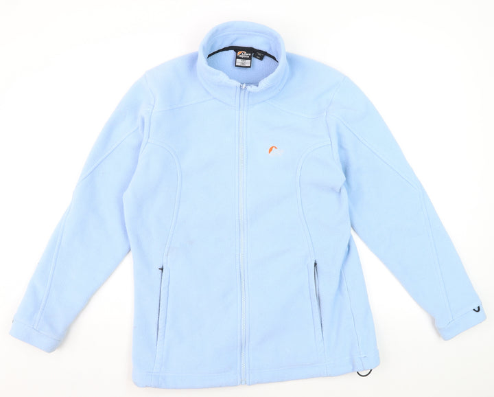 Lowe Alpine Women’s Blue Full Zip Fleece Jacket Size L Outdoor Wear