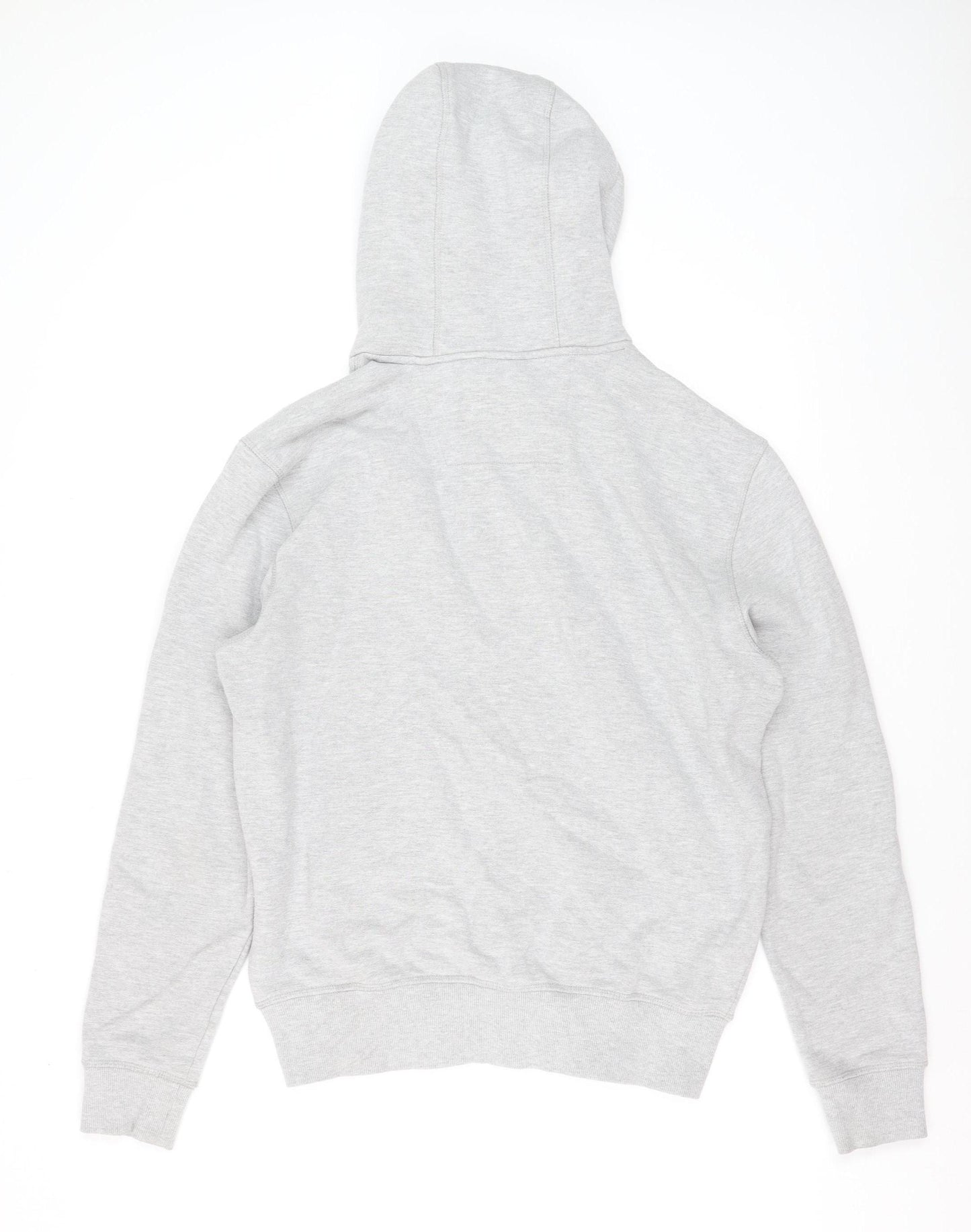 Crew Clothing Company Men Grey Pullover Hoodie M Regular Fit