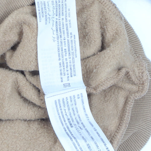 Hollister Womens Beige Crew Neck Pullover Sweatshirt M