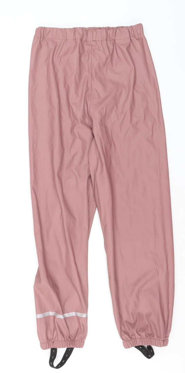Name It Girls Pink Waterproof Ski Trousers 11 Years Reflective Lined