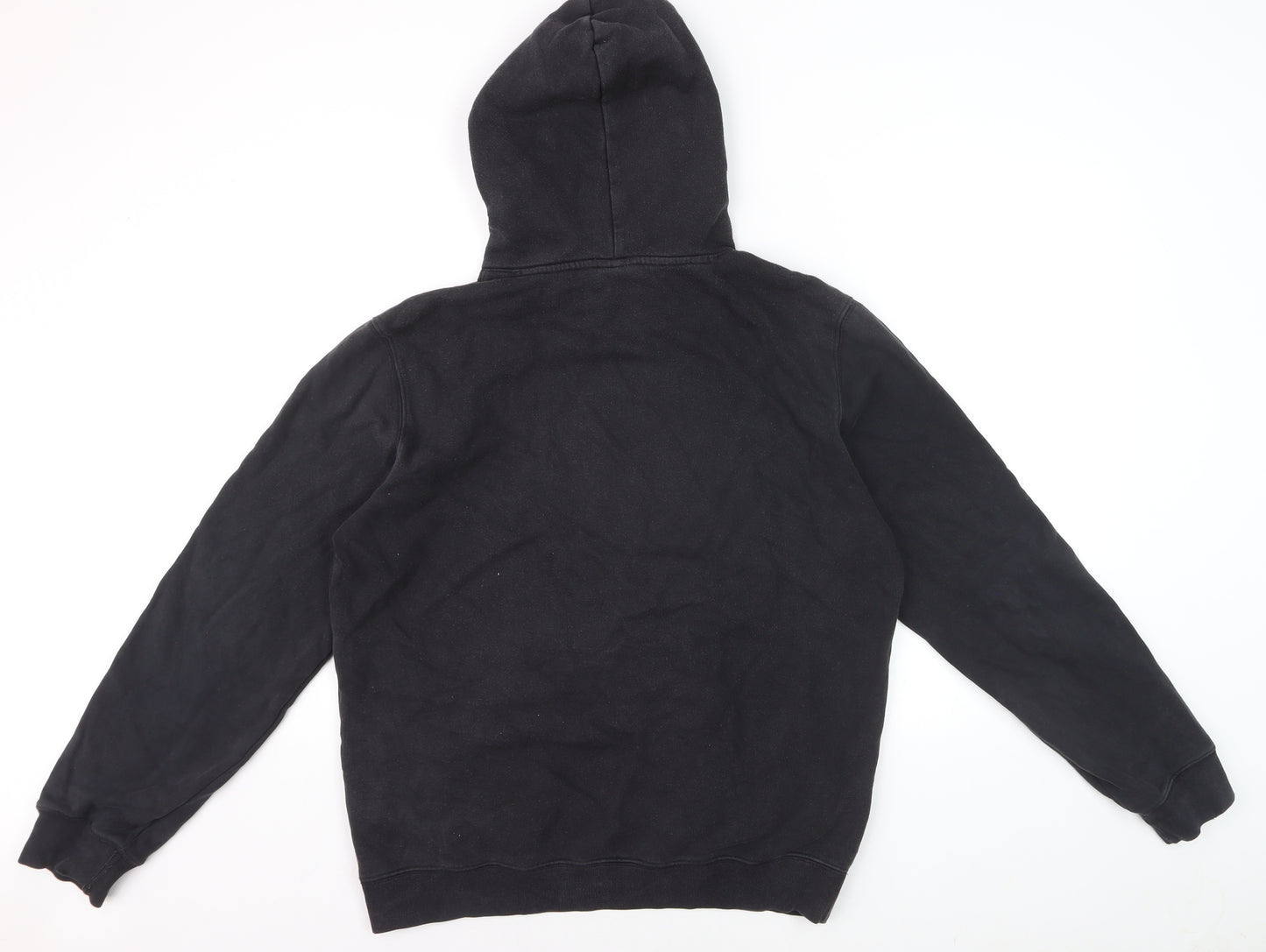 Champion Men's Black Pullover Hoodie L Fleece Sportswear