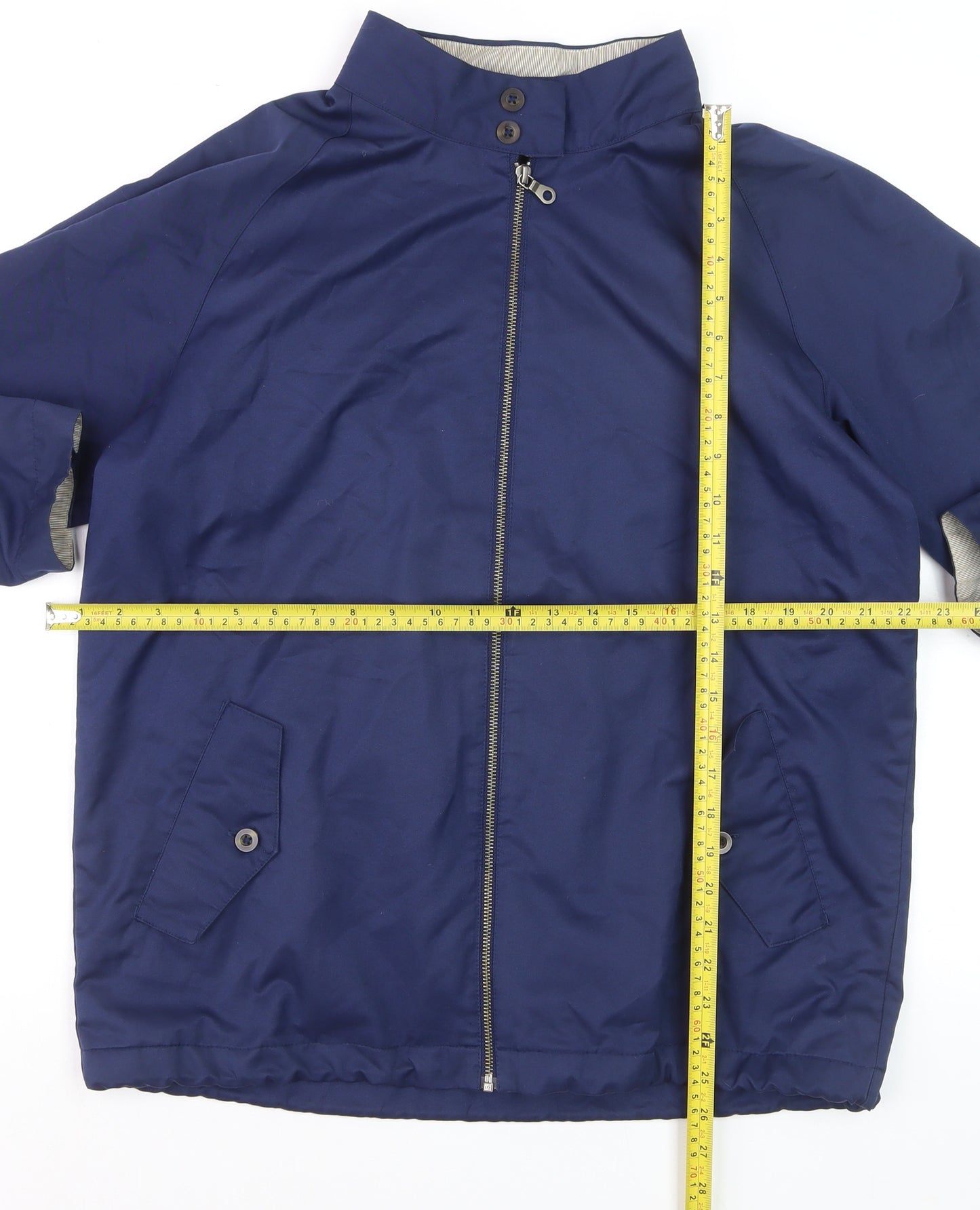 Nike 6.0 Men's Blue Full Zip Bomber Jacket Size M Polyester