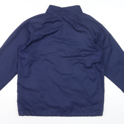Nike 6.0 Men's Blue Full Zip Bomber Jacket Size M Polyester