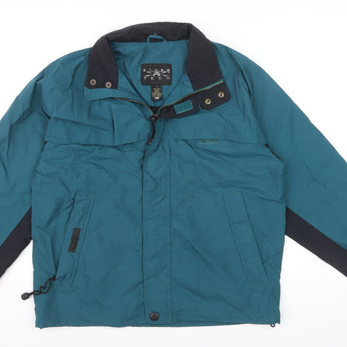 Storm Tech Men's Green XS Windbreaker Jacket Water Resistant Nylon