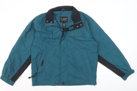 Storm Tech Men's Green XS Windbreaker Jacket Water Resistant Nylon