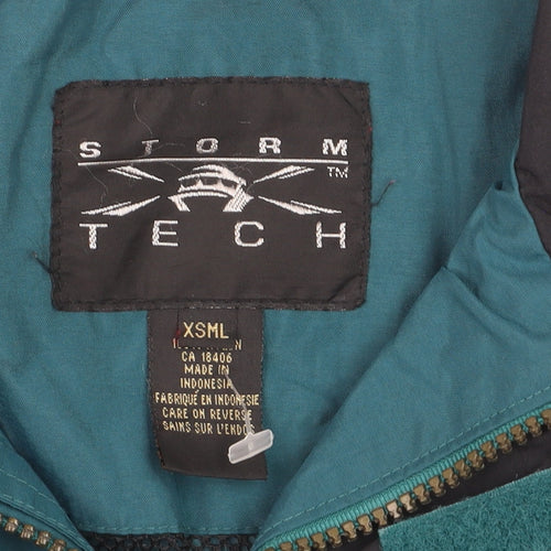Storm Tech Men's Green XS Windbreaker Jacket Water Resistant Nylon