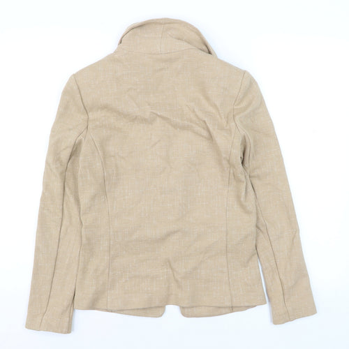 Marks and Spencer Women’s Beige Tailored Blazer UK 8