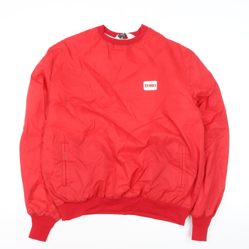 West Wind Mens Red XL Pullover Crew Neck Nylon Jumper