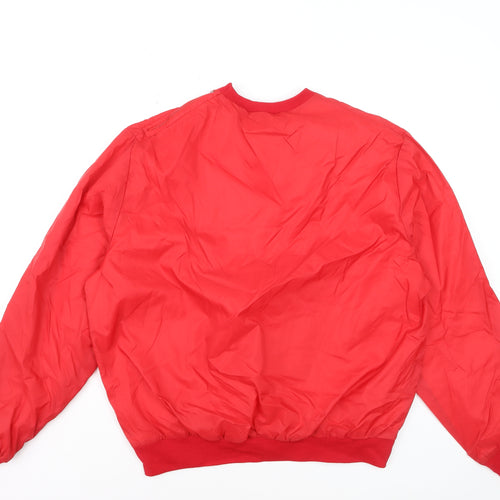 West Wind Mens Red XL Pullover Crew Neck Nylon Jumper