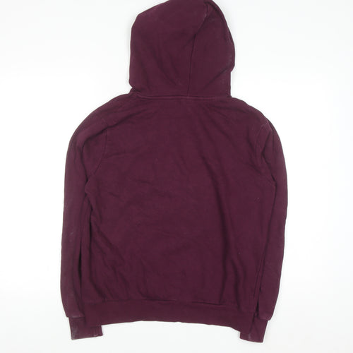 Harry Potter Boys Burgundy Pullover Hoodie 8-10 Years Hogwarts Logo