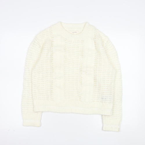 Marks and Spencer Per Una Women’s Ivory Knit Jumper Size S