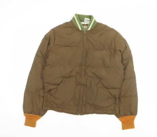Walls Men's Brown 38 Regular Down Puffer Jacket