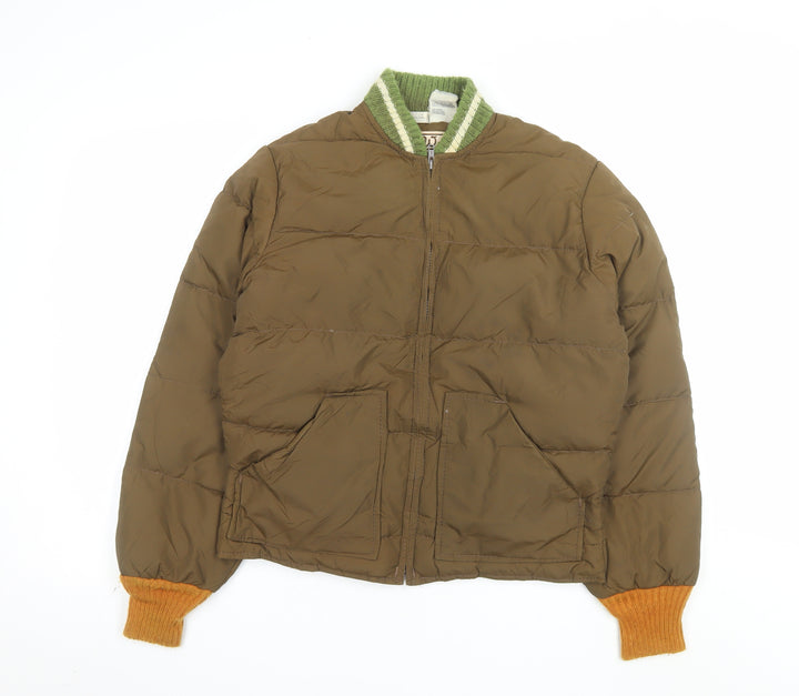 Walls Men's Brown 38 Regular Down Puffer Jacket