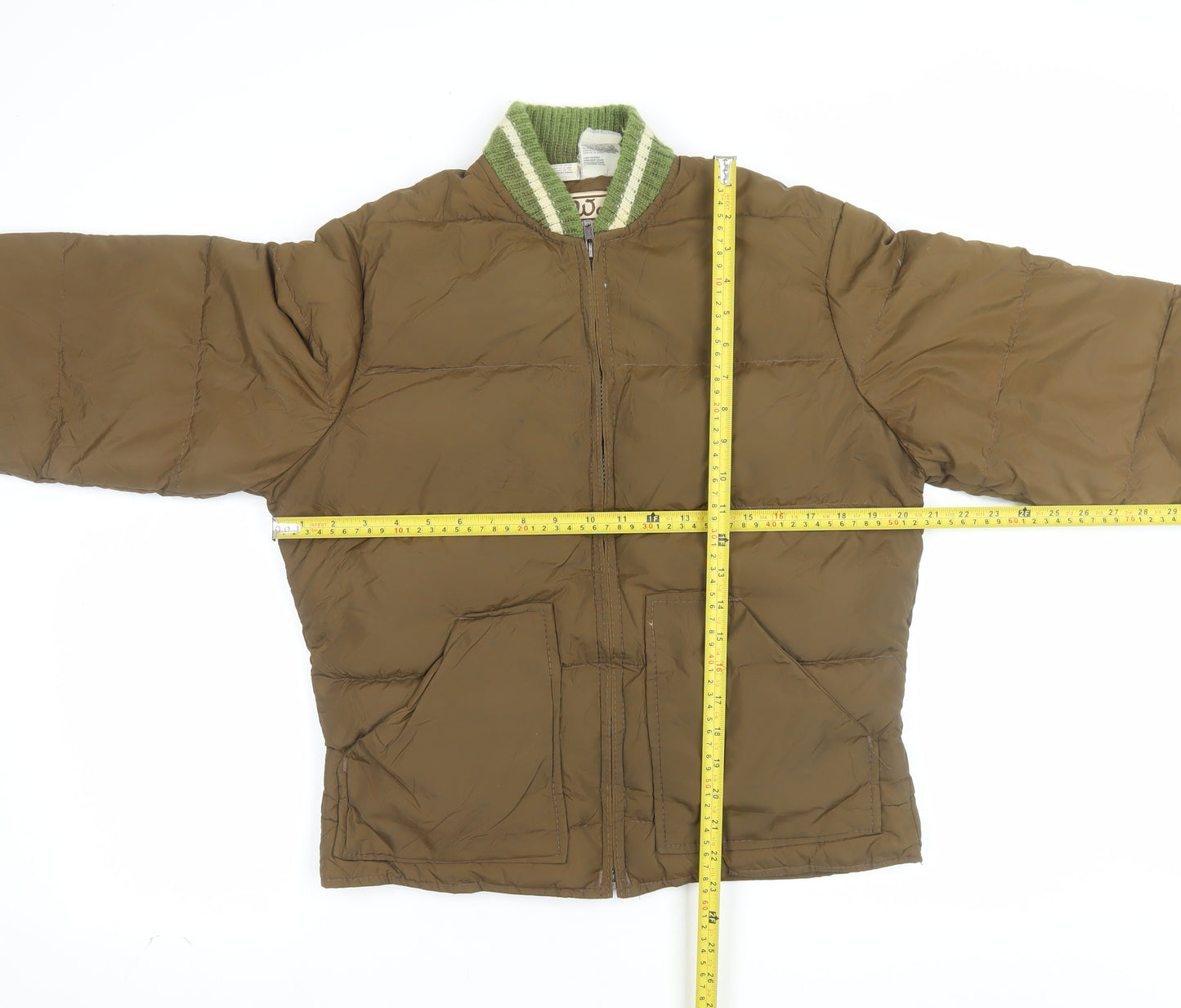 Walls Men's Brown 38 Regular Down Puffer Jacket